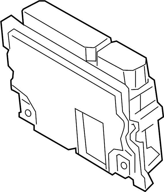 View 896611AF40 Engine Control Module (ECM) Full-Sized Product Image