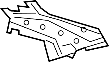 View 6173212920 Inner sail PANEL. PANEL, ROOF SIDE, IN.  Full-Sized Product Image