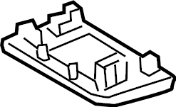 View 8124048040A0 Lamp Assembly, Dome.  Full-Sized Product Image