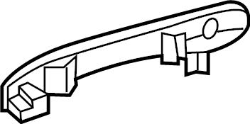 View 6921147021B5 Exterior Door Handle Full-Sized Product Image
