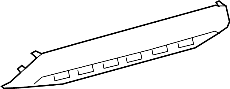 View 5216902060 Cover, Bumper. (Rear, Lower) Full-Sized Product Image