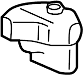 View 1647020070 Engine Coolant Reservoir (Right) Full-Sized Product Image