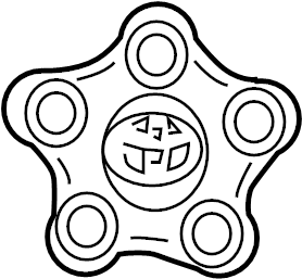 View 4260348010 Wheel Cap Full-Sized Product Image