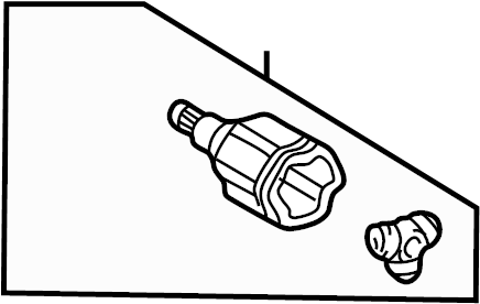 View 4304042021 CV Joint Kit (Front) Full-Sized Product Image