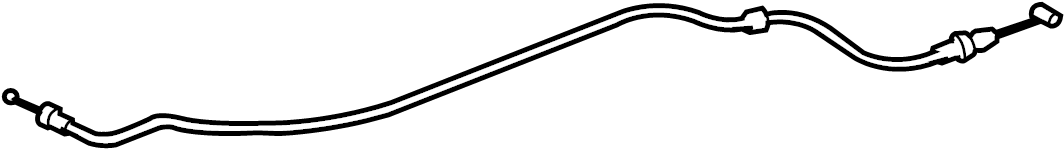 View 5363048020 Hood Release Cable Full-Sized Product Image
