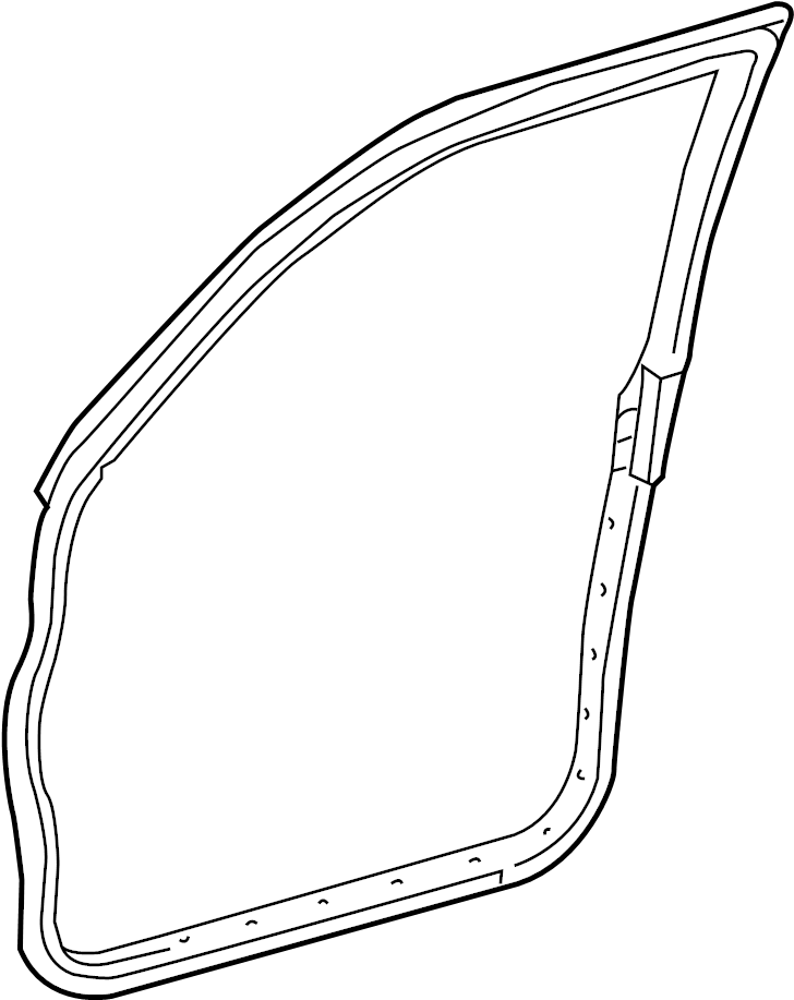 View 6786148021 Door Seal (Front, Lower) Full-Sized Product Image