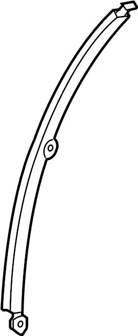 View 6740848020 Door Window Division Bar (Rear) Full-Sized Product Image