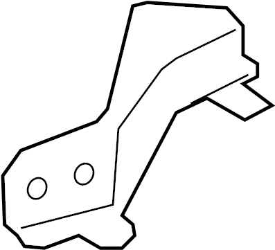 View 8966848120 Bracket, Engine Control. ECM Bracket. (Lower) Full-Sized Product Image