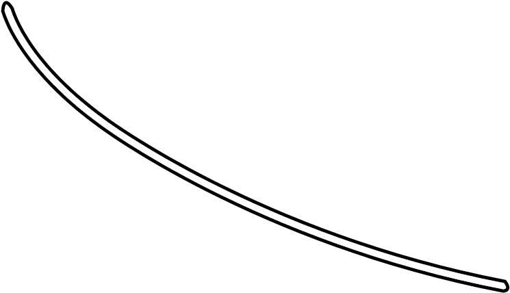 View 9099891004 Seal. Windshield. Dam. (Upper, Lower) Full-Sized Product Image
