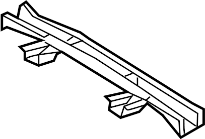 View 576050E040 Floor Pan Crossmember (Front, Rear, Upper, Lower) Full-Sized Product Image