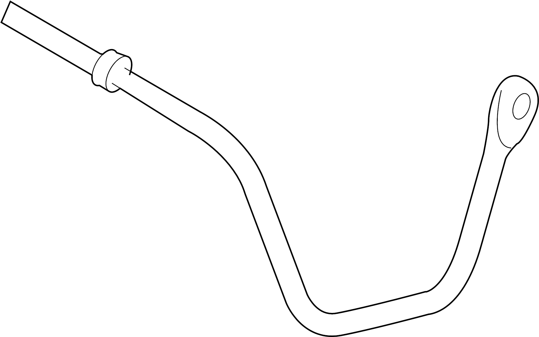View 4881248170 Stabilizer Bar. (Rear) Full-Sized Product Image