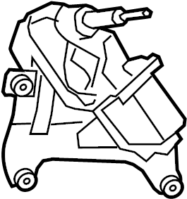 View 851300E060 Back Glass Wiper Motor (Rear) Full-Sized Product Image