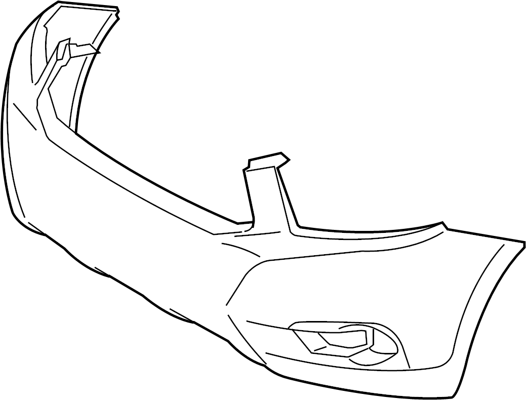 View 521190E911 Bumper Cover (Front, Upper) Full-Sized Product Image