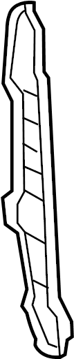 View 5388348030 Fender Seal (Left, Front, Rear, Upper, Lower) Full-Sized Product Image