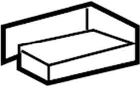 View 8266348070 Fuse Box Cover (Lower) Full-Sized Product Image