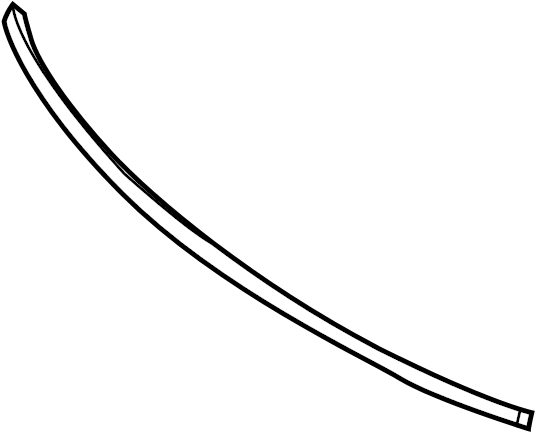 View 561190E030 Windshield Seal (Lower) Full-Sized Product Image
