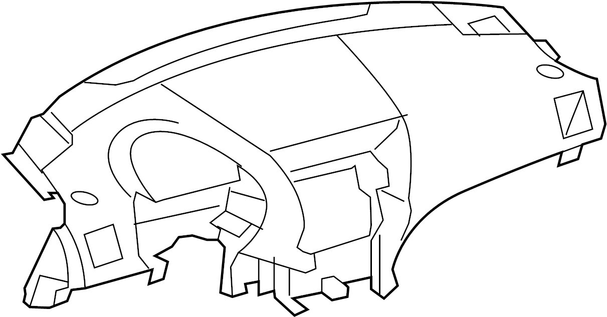 View 5530148080C0 Dashboard Panel Full-Sized Product Image