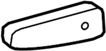 View 728300E080B0 Seat Armrest (Rear) Full-Sized Product Image