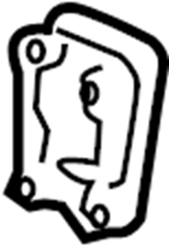 View 7290948010C0 Folding Seat Latch Release Handle Full-Sized Product Image