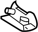 View 6343848010 Cap. Cover, Roof Rack End. (Front) Full-Sized Product Image
