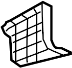 View 6210248070C0 Kick Panel Trim (Front) Full-Sized Product Image