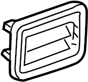 View 6290448060 Quarter Panel Air Vent Grille Full-Sized Product Image