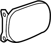 View 7735048060 Fuel Filler Door Full-Sized Product Image