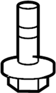 View 91651B0822 Suspension Stabilizer Bar Bracket Bolt Full-Sized Product Image