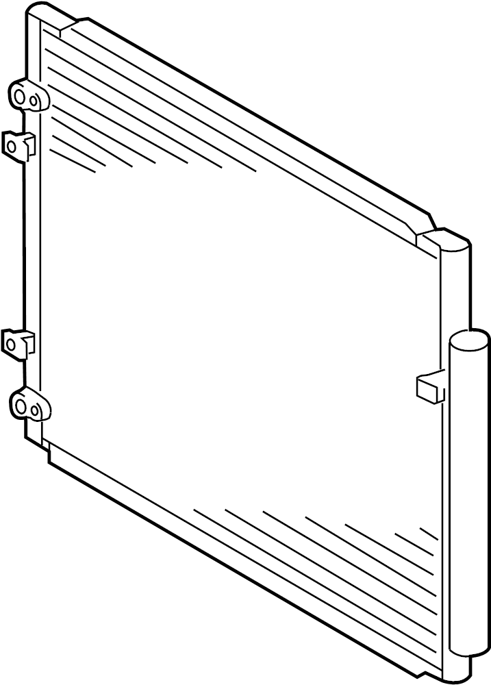 View 8846048111 A/C Condenser Full-Sized Product Image