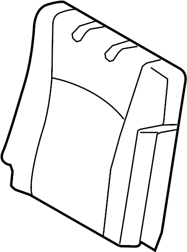 View 7902348070B0 Seat Back Cushion Cover Full-Sized Product Image