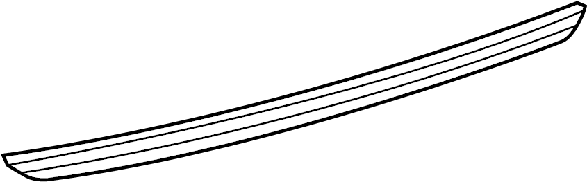 View 527510E010 Bumper Trim (Rear, Lower) Full-Sized Product Image