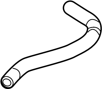 View 165710D120 Radiator Coolant Hose (Upper, Lower) Full-Sized Product Image