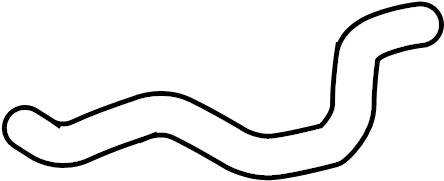 View 8724502500 HVAC Heater Hose Full-Sized Product Image