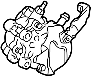 View 4431002101 Power Steering Pump Full-Sized Product Image