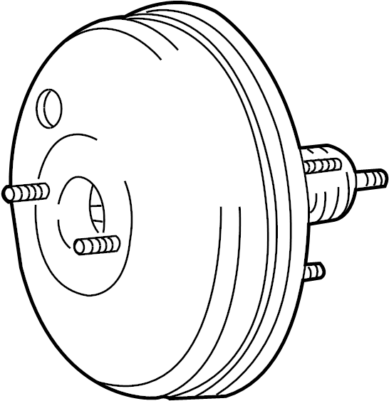 View 4461002210 Power Brake Booster Full-Sized Product Image