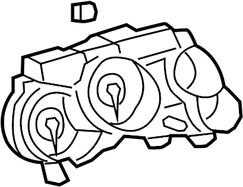 View 8380001270 Instrument Cluster Full-Sized Product Image