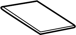 View 5891602060 Console Mat (Rear) Full-Sized Product Image
