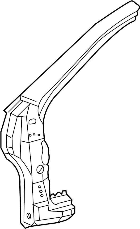 View 6113202140 Body A-Pillar (Front, Upper) Full-Sized Product Image