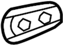 View 69227AA010B3 Exterior Door Handle Cover (Rear) Full-Sized Product Image