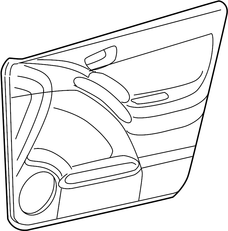 View 6762002C30B1 Door Interior Trim Panel Full-Sized Product Image