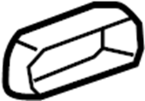 View 69229AA011J1 Exterior Door Handle Cover (Rear) Full-Sized Product Image
