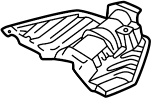 View 7764102030 Fuel Tank Shield Full-Sized Product Image