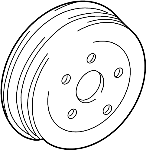 View 4243101030 Brake Drum Full-Sized Product Image