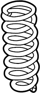 View 48231AB010 Coil Spring (Rear) Full-Sized Product Image