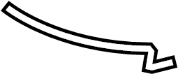 View 7688202020B0 Spoiler Seal (Rear) Full-Sized Product Image