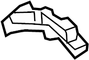 View 5215502080 Bumper Cover Support Rail (Rear, Upper, Lower) Full-Sized Product Image