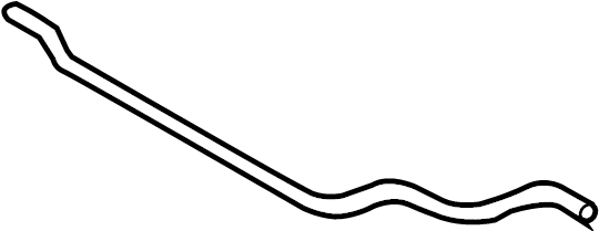 View 162610H100 Engine Coolant Bypass Hose Full-Sized Product Image