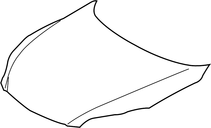 View 5330102220 Hood Panel Full-Sized Product Image