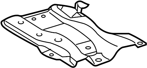 View 7440102040 Battery Tray Full-Sized Product Image