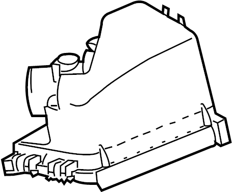 View 177050T043 Air Cleaner Cover (Upper) Full-Sized Product Image